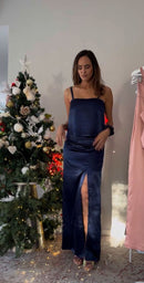 Set (2p) Top y Pollera "Saten"